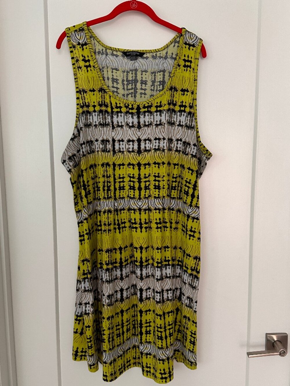 Concepts Modern Print Cotton Summer Dress